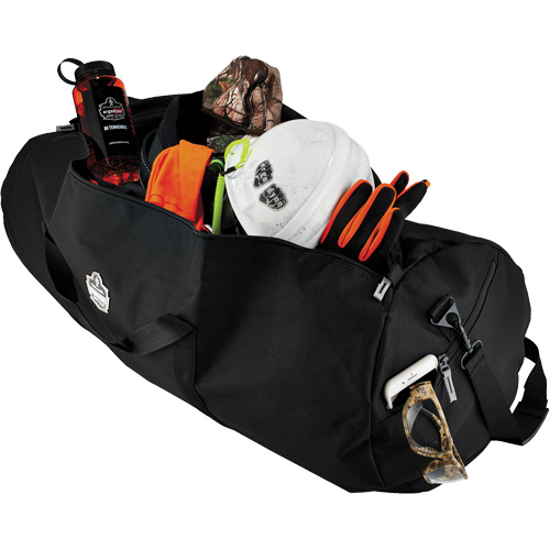 Sac polochon 5020 Arsenal, Polyester, 3 pochettes, Noir Distribution Industrielle GC