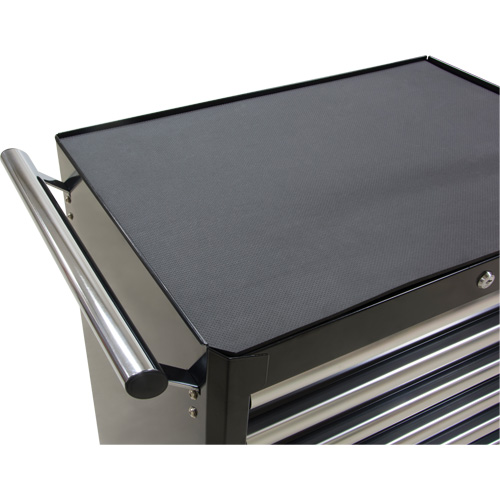 Industrial Tool Cart, 7 Drawers, 27" W x 18-3/4" D x 39" H, Black Distribution Industrielle GC