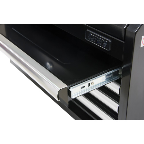 Coffre &agrave; outils industriel, 26" la, 4 tiroirs, Noir Distribution Industrielle GC