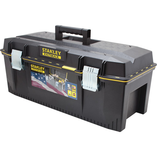 FatMax&reg; Structural Foam Tool Box, 28" W x 12-1/2" D x 11" H, Black/Yellow Distribution Industrielle GC
