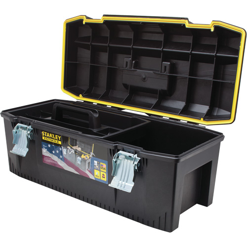 FatMax&reg; Structural Foam Tool Box, 28" W x 12-1/2" D x 11" H, Black/Yellow Distribution Industrielle GC