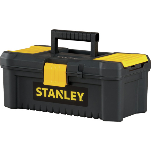 Coffre &agrave; outils avec plateau Essential, 12-1/2" la x 7-3/8" p x 5-1/8" h, Noir/Jaune Distribution Industrielle GC