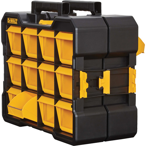 Organisateur Flip-Bin, 3-7/8" la x 17-3/4" p x 13-7/8" h, Noir/Jaune Distribution Industrielle GC