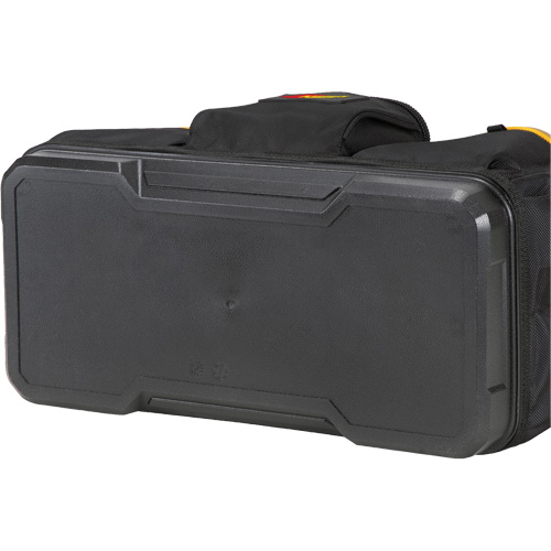 Sac &agrave; outils fourre-tout Big-Mouth &agrave; base moul&eacute;e, Polyester balistique, 23 pochettes, Noir/Bleu Distribution Industrielle GC