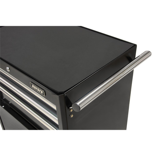Chariot &agrave; outils industriel, 3 tiroirs, 29-4/5" la x 21-1/5" p x 38-4/5" h, Noir Distribution Industrielle GC