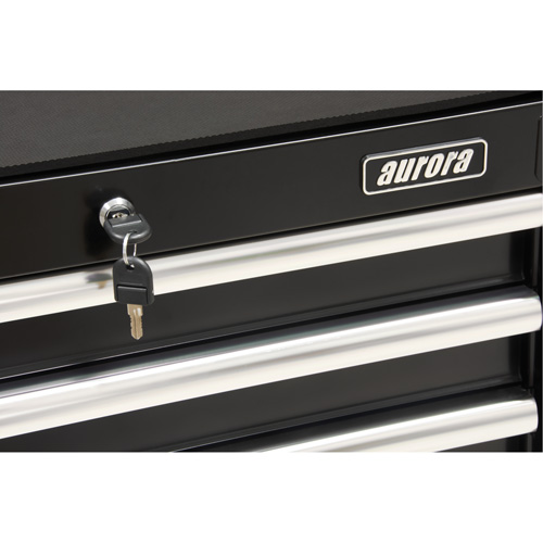 Chariot &agrave; outils industriel, 3 tiroirs, 29-4/5" la x 21-1/5" p x 38-4/5" h, Noir Distribution Industrielle GC