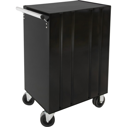 Chariot &agrave; outils industriel, 3 tiroirs, 29-4/5" la x 21-1/5" p x 38-4/5" h, Noir Distribution Industrielle GC
