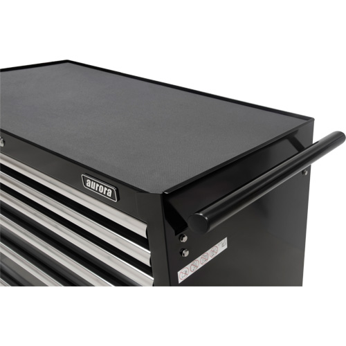 Industrial Tool Cart, 6 Drawers, 39" W x 20-4/5" D x 38-1/2" H, Black Distribution Industrielle GC