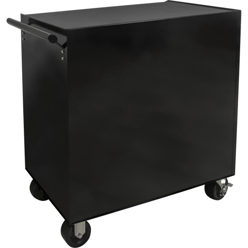 Industrial Tool Cart, 6 Drawers, 39" W x 20-4/5" D x 38-1/2" H, Black Distribution Industrielle GC