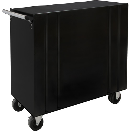 Industrial Tool Cart, 8 Drawers, 44-3/10" W x 21-1/10" D x 36-7/10" H, Black Distribution Industrielle GC