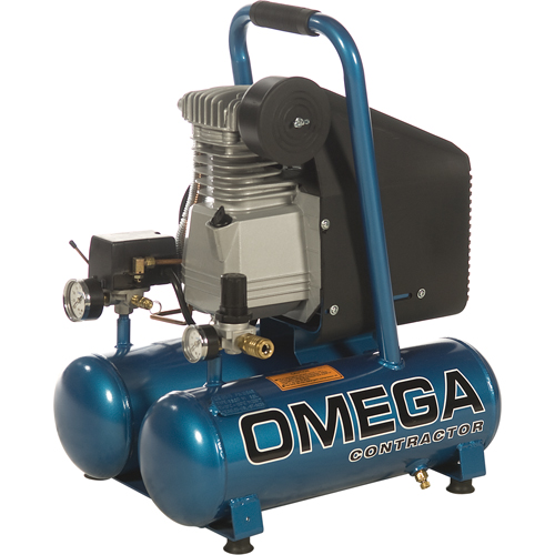 Portable Contractor Series Compressors - Oil Lube, Direct Drive, Electric, 3.3 Gal. (4 US Gal), 125 PSI, 115/1 V Distribution Industrielle GC