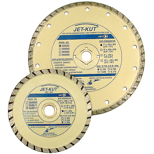 JET-KUT Premium Turbo Diamond Blade Distribution Industrielle GC