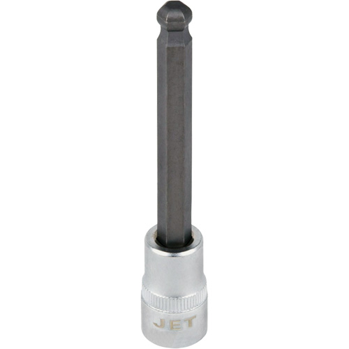 Bit Socket, Hex Ball, 1/8" x 4" L, 3/8" Drive Distribution Industrielle GC