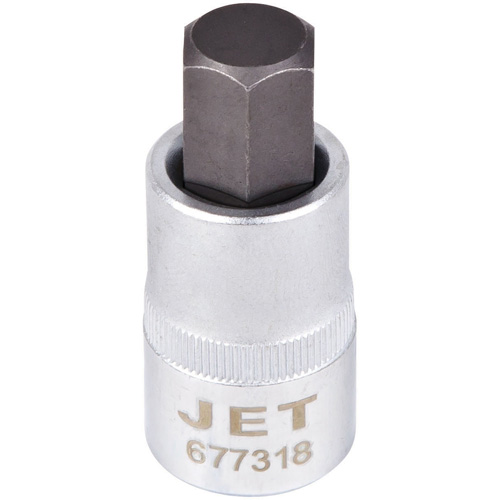 Bit Socket, Hex, 9/16" x 2" L, 1/2" Drive Distribution Industrielle GC