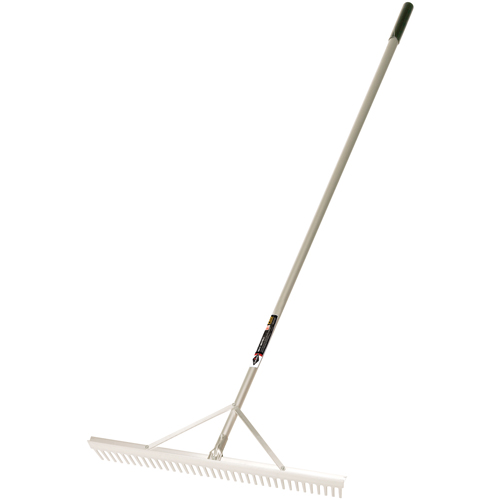 R&acirc;teaux &agrave; niveler Pro, Manche Aluminium, 36" la, Lame Aluminium, 36 dents Distribution Industrielle GC