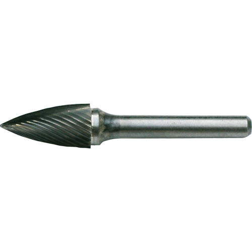 Fraises au carbure solide - Arboriforme avec extr&eacute;mit&eacute; en pointe CLEVELAND, , 1/8" dia., 1/8" Tige, 1/4" Prof. de la coupe Distribution Industrielle GC