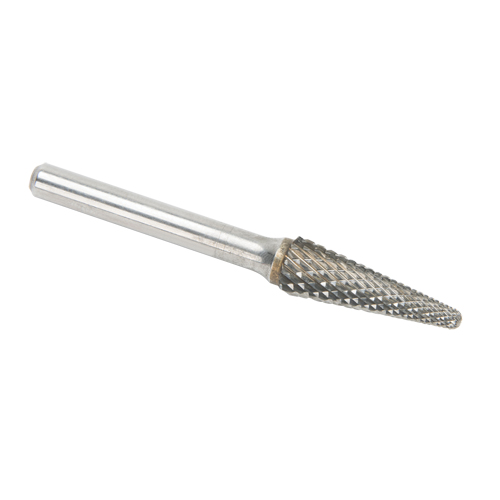 CLEVELAND Solid Carbide Burrs - Taper Shape Radius End 14°, 1/4" Shank Distribution Industrielle GC