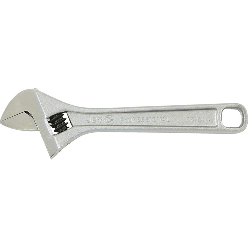AWP-6 Cl&eacute; &agrave; molette professionnelle ultra-robuste, 6" lo, la max. 15/16", Chrome Distribution Industrielle GC