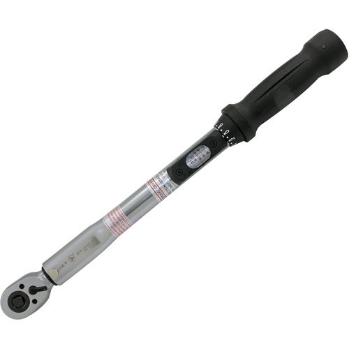 Cl&eacute; dynamom&eacute;trique &agrave; t&ecirc;te fine pour usage intensif, &agrave; cliquer, Entraînement 3/8" carr&eacute;, 10 - 80 lb-pi Distribution Industrielle GC