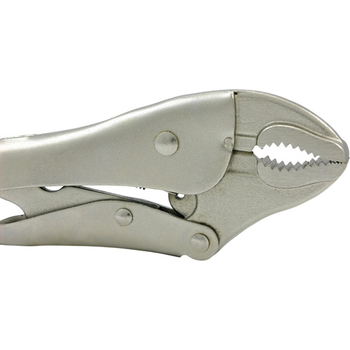 Pinces verrouillables super robustes J10WR avec couteau, Longueur 10", M&acirc;choire courb&eacute;e Distribution Industrielle GC