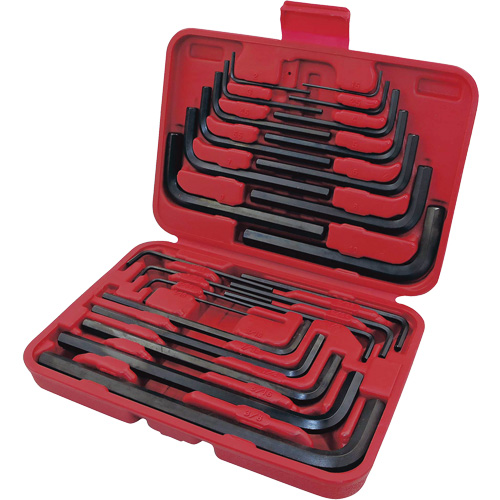 JHK-25SM Hex Key Set, 25 Pcs., Metric & Imperial Distribution Industrielle GC