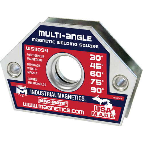 &eacute;querres de soudage magn&eacute;tiques, 4-3/8" lo x 3/4" la x 3" h, 55 lb Distribution Industrielle GC
