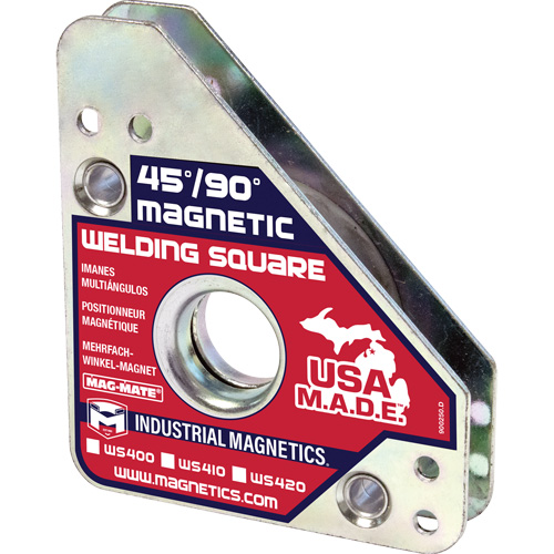 &eacute;querres de soudage magn&eacute;tiques, 3-3/4" lo x 3/4" la x 4-3/8" h, 75 lb Distribution Industrielle GC