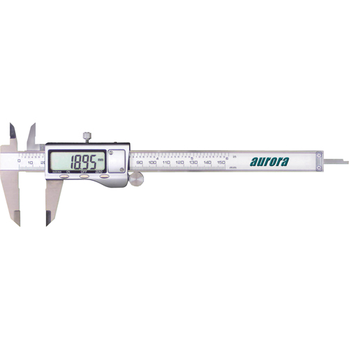 Electronic Digital Calipers, 0.001" (0.03 mm) Resolution, 0 - 6" (0 - 152 mm) Range Distribution Industrielle GC