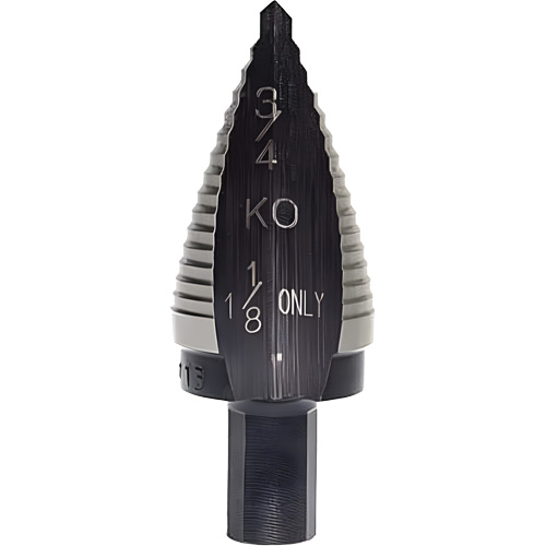 Foret &eacute;tag&eacute;, 1-1/8" - 1-1/8", Incr&eacute;ments de 5/32", Acier rapide Distribution Industrielle GC