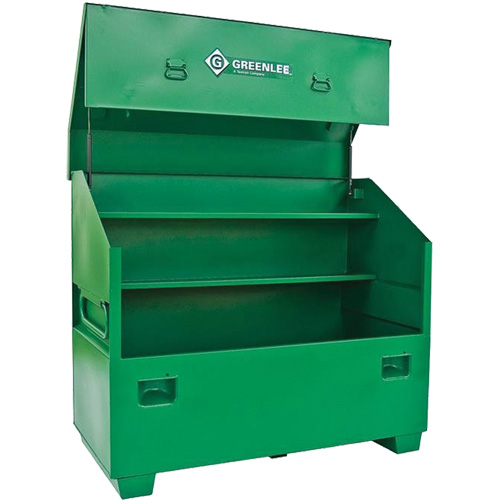 Jobsite Chest, 60" W x 30" D x 48" H, Green Distribution Industrielle GC