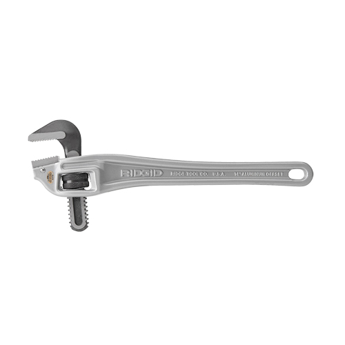 Off-Set Pipe Wrench, 2" Jaw Capacity, 14" Long Distribution Industrielle GC