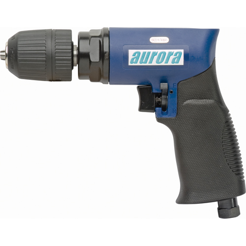 3/8" Air Reversible Drill, 4 CFM, 1/4" NPT, 88 dBA, 3/8" Chuck Distribution Industrielle GC