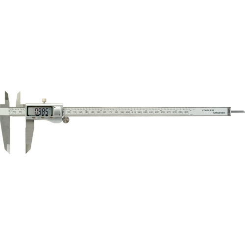 Pieds &agrave; coulisse num&eacute;riques & &eacute;lectroniques, R&eacute;solution de 0,001" (0,03 mm), 0" - 12" (0 mm - 300 mm) gamme de mesure Distribution Industrielle GC