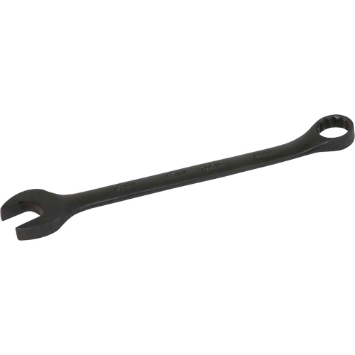 Flat Shank Combination Wrench, 12 Point, 15 mm, Black Oxide Finish Distribution Industrielle GC