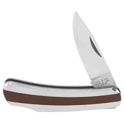 Pocket Knife with Drop Point Blade, 2-1/4" Blade, Stainless Steel Blade, Stainless Steel Handle Distribution Industrielle GC