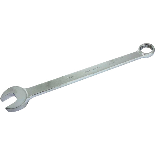 SAE Flat Shank Wrench, 12 Point, 1-7/16", Chrome Finish Distribution Industrielle GC
