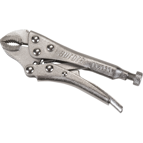 Locking Pliers with Wire Cutter, 4" Length, Curved Jaw Distribution Industrielle GC