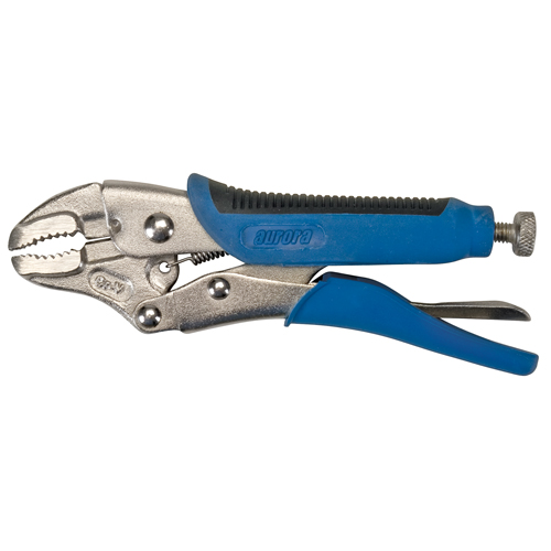 Pince-&eacute;tau avec coupe-fils, Longueur 5", M&acirc;choire courb&eacute;e Distribution Industrielle GC