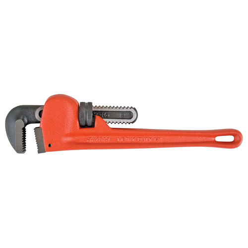 Pipe Wrench, 2" Jaw Capacity, 12" Long, Powder Coated Finish Distribution Industrielle GC