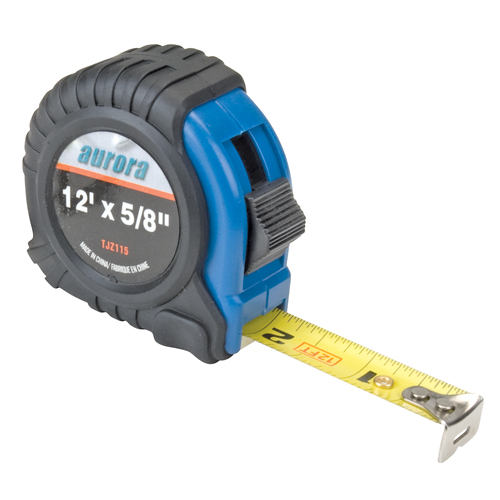 Ruban &agrave; mesurer, 5/8" x 12', Marques de goujon po/pi Distribution Industrielle GC