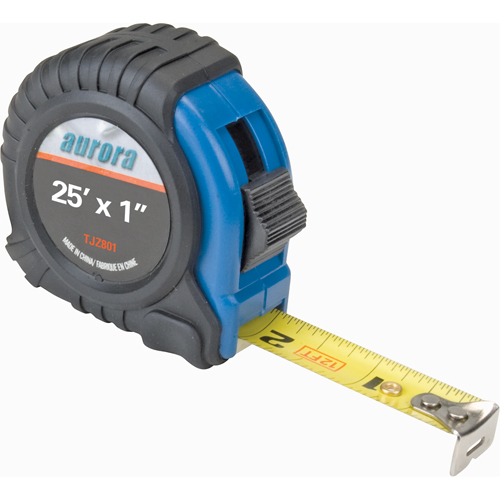 Ruban &agrave; mesurer, 1" x 25', Marques de goujon po/pi Distribution Industrielle GC