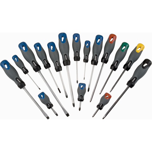 Screwdriver Set, 16 Pcs. Distribution Industrielle GC