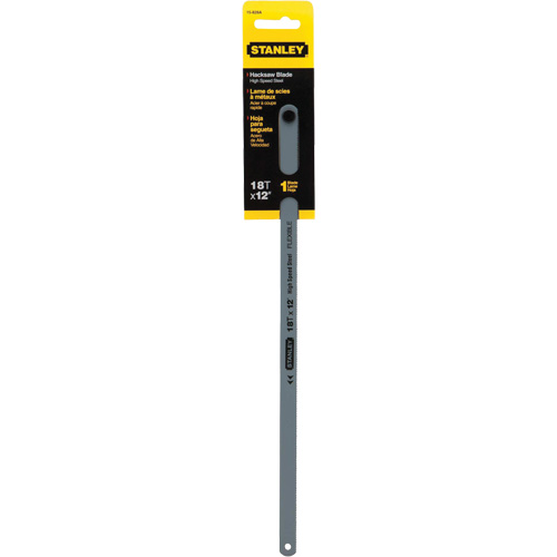 Lames de scie &agrave; m&eacute;taux en acier, 12" lo, 18 dents par pouce Distribution Industrielle GC