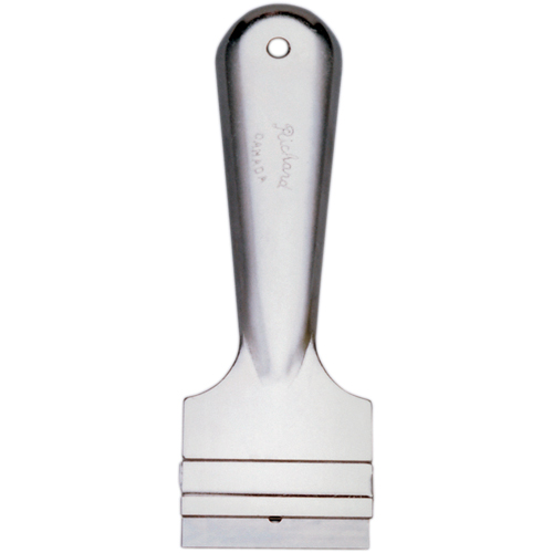 Grattoirs &agrave; lame de rasoir, Lame Acier &agrave; haute teneur en carbone, Largeur 1-1/2", Manche M&eacute;tal Distribution Industrielle GC