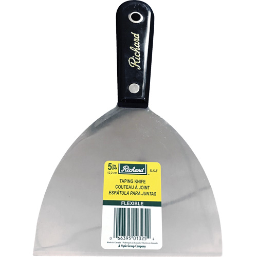 Couteau &agrave; galon sur joint flexible de s&eacute;rie Pro, 5", Lame en Acier &agrave; haute teneur en carbone Distribution Industrielle GC