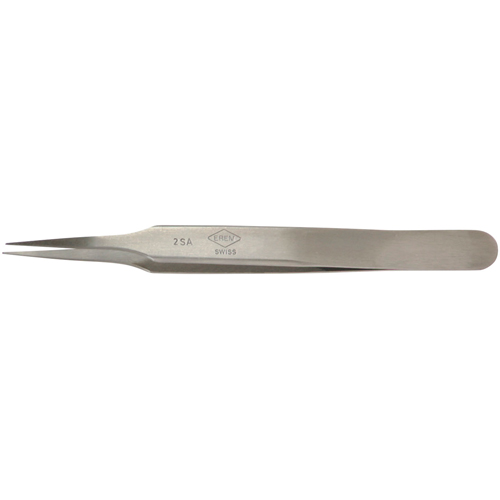 Tweezers - Pointed Tip, Straight Relieved Distribution Industrielle GC