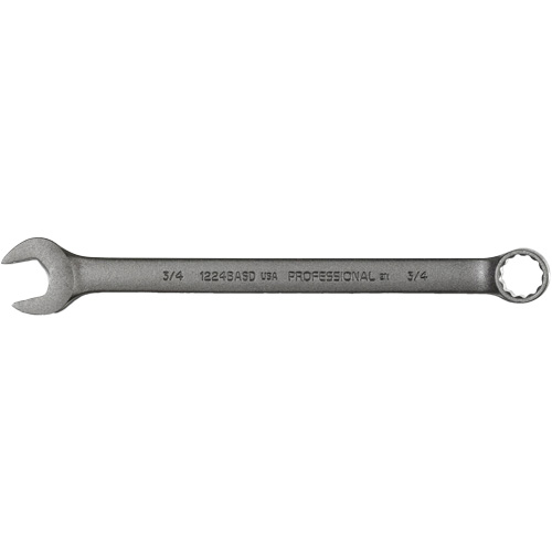 Combination Wrench, 12 Point, 3/4", Black Oxide Finish Distribution Industrielle GC