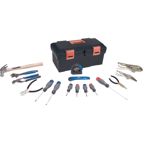 Ensembles d'outils de base, 17 morceaux Distribution Industrielle GC