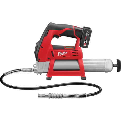 M12 Cordless Grease Gun Kit, Lithium-Ion, 12 V Distribution Industrielle GC