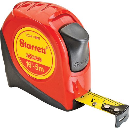 Fibreglass Measuring Tape , 19 mm x 16', 1/16"/Millimetres Graduations Distribution Industrielle GC